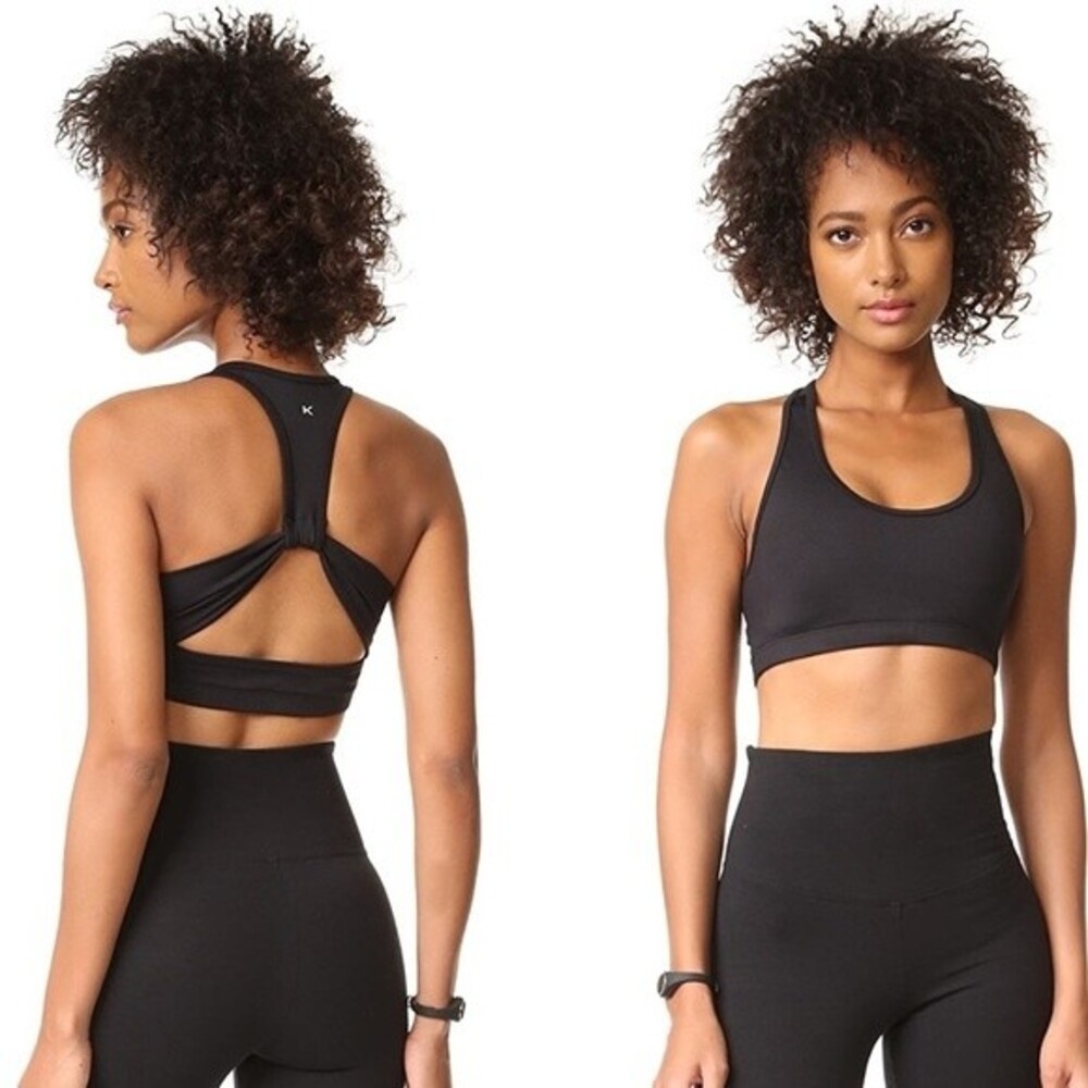 KORAL ACTIVEWEAR Devine Sports Bra in Black L